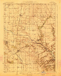 Download a high-resolution, GPS-compatible USGS topo map for Buda, IL (1923 edition)