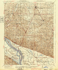 Download a high-resolution, GPS-compatible USGS topo map for Campbell Hill, IL (1940 edition)
