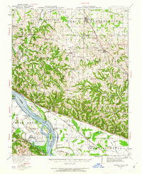 Download a high-resolution, GPS-compatible USGS topo map for Campbell Hill, IL (1963 edition)