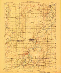 1910 Map of Carlyle