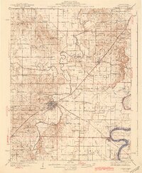 1943 Map of Carmi, IL