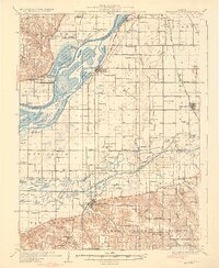 1932 Map of Chandlerville