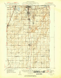 Download a high-resolution, GPS-compatible USGS topo map for Crete, IL (1949 edition)