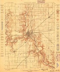 1899 Map of Danville
