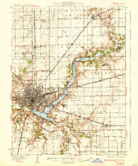 1933 Map of Decatur