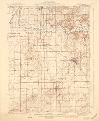1942 Map of Delavan