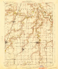 Download a high-resolution, GPS-compatible USGS topo map for Divernon, IL (1924 edition)