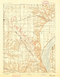 1893 Map of Dunlap