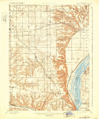 1932 Map of Dunlap