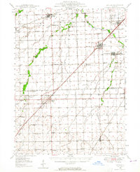 Download a high-resolution, GPS-compatible USGS topo map for Dwight, IL (1965 edition)