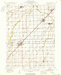 Download a high-resolution, GPS-compatible USGS topo map for Dwight, IL (1950 edition)