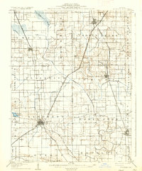 1906 Map of Eldorado, 1937 Print