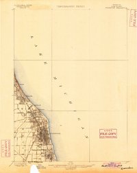 1899 Map of Evanston