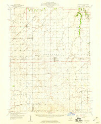 Download a high-resolution, GPS-compatible USGS topo map for Flanagan, IL (1959 edition)