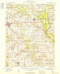 1949 Map of Flora