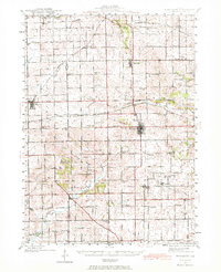 Download a high-resolution, GPS-compatible USGS topo map for Forreston, IL (1972 edition)