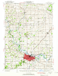 Download a high-resolution, GPS-compatible USGS topo map for Freeport, IL (1966 edition)