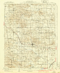 1908 Map of Galatia, 1940 Print