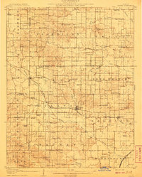 1908 Map of Galatia