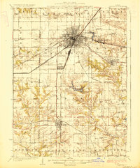 1927 Map of Galesburg