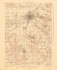 1927 Map of Galesburg
