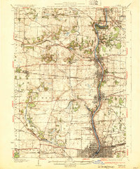 1932 Map of Aurora, IL