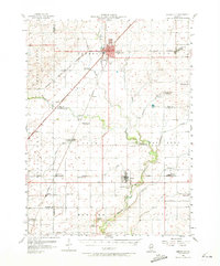 Download a high-resolution, GPS-compatible USGS topo map for Gibson City, IL (1973 edition)