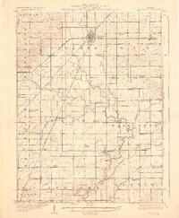 1928 Map of Gibson City