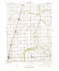 Download a high-resolution, GPS-compatible USGS topo map for Gilman, IL (1976 edition)