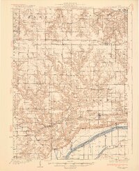 1930 Map of Tazewell County, IL