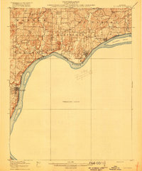 1916 Map of Golconda
