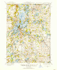 1920 Map of Grays Lake