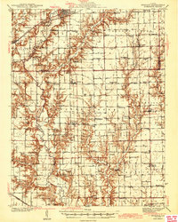 1943 Map of Greenup