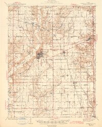 1943 Map of Greenville, IL