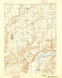 1893 Map of Hennepin