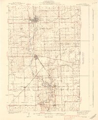 1938 Map of Hoopeston