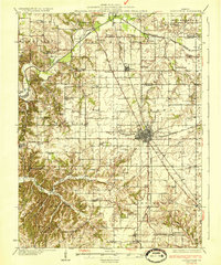Download a high-resolution, GPS-compatible USGS topo map for Jerseyville, IL (1933 edition)