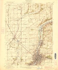 1923 Map of Joliet