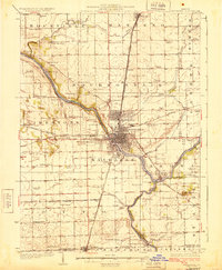 1924 Map of Kankakee