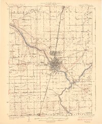 1924 Map of Kankakee