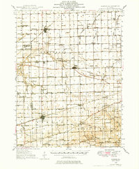 Download a high-resolution, GPS-compatible USGS topo map for Kansas, IL (1977 edition)