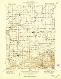 Download a high-resolution, GPS-compatible USGS topo map for Kansas, IL (1949 edition)