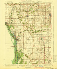 1941 Map of Keithsburg