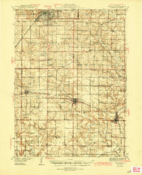 Download a high-resolution, GPS-compatible USGS topo map for Kewanee, IL (1944 edition)