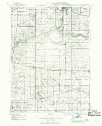 1917 Map of Kings, IL, 1969 Print