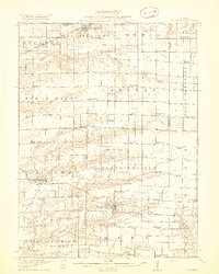 1918 Map of La Harpe