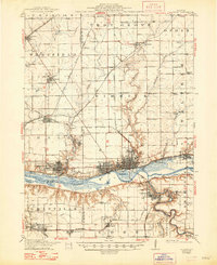 Download a high-resolution, GPS-compatible USGS topo map for La Salle, IL (1948 edition)