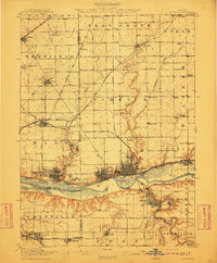 Download a high-resolution, GPS-compatible USGS topo map for La Salle, IL (1911 edition)