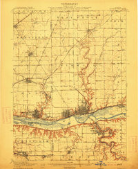 Download a high-resolution, GPS-compatible USGS topo map for La Salle, IL (1913 edition)