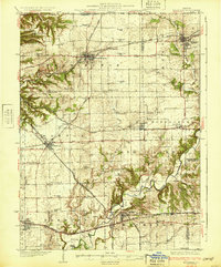 1932 Map of Mackinaw